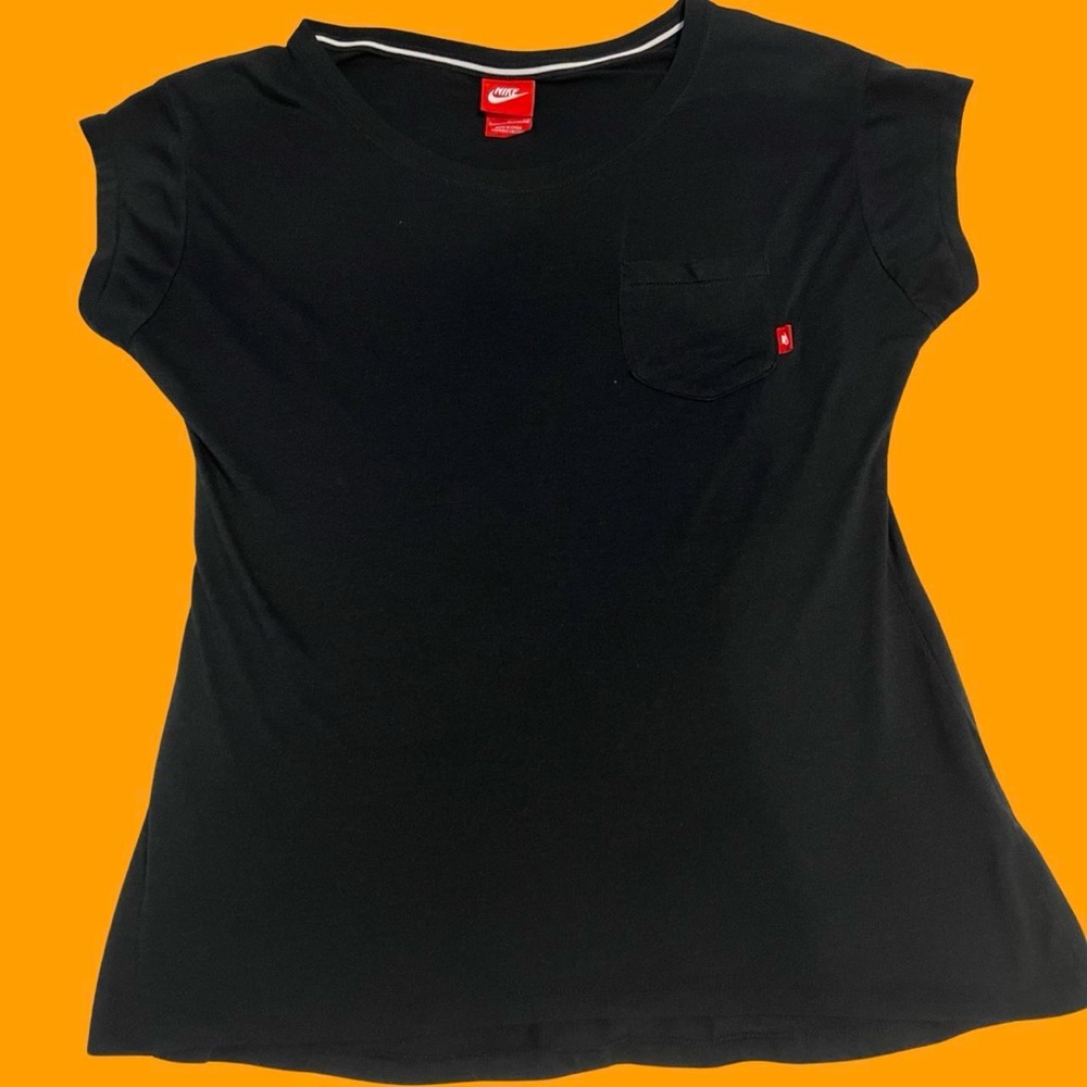 Y2K Nike Breast Pocket Levi Tag Red Spell Out